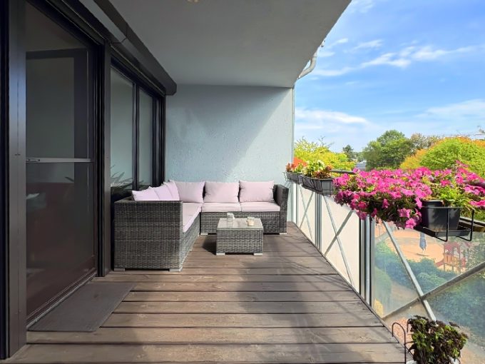 Balkon Überdacht Ost Ausrichtung